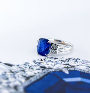 Cushion cut Sapphire diamond rings sydney australia best price