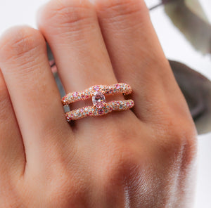 Oval cut Argyle Pink Diamond Rings Perth Special Offer