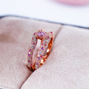Oval cut Argyle Pink Diamond Rings Perth Special Offer