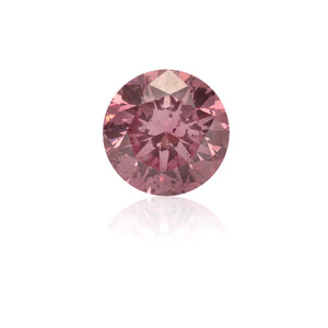 0.5ct Round shape 4PP Fancy Intense Purplish Pink Certified Australian Pink Diamond, ARG31