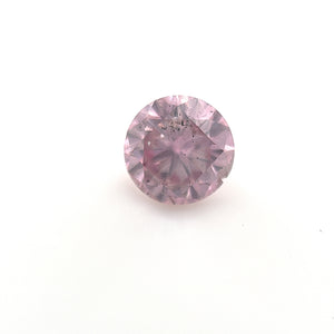 0.51ct Round shape 5PP Fancy Intense Purplish Pink Certified Austrlian Pink Diamond, ARG30