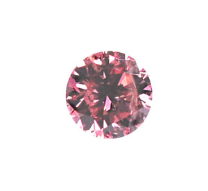 0.52ct Round shape 4P Fancy Intese Pink Certified Australian Pink Diamond, ARG26