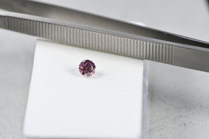 0.52ct Round shape 4PP Fancy Intense Purplish Pink Certified Australian Pink Diamond, ARG28
