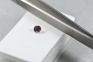 0.52ct Round shape 4PP Fancy Intense Purplish Pink Certified Australian Pink Diamond, ARG28