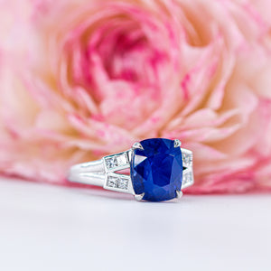 Cushion cut Sapphire diamond rings sydney australia best price