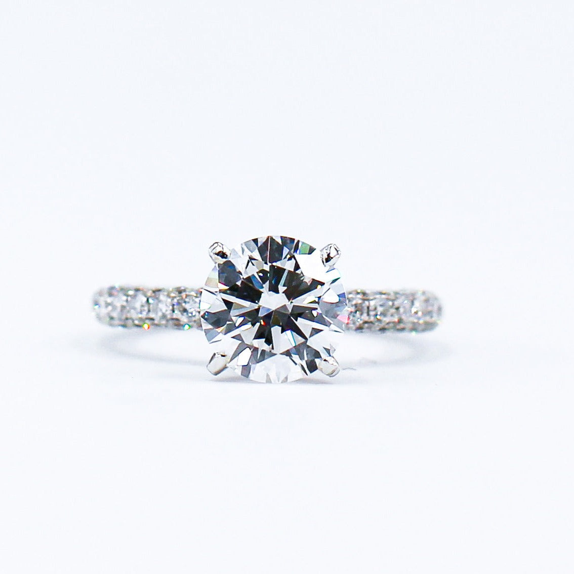 round brilliant cut diamond engagement rings melbourne best value