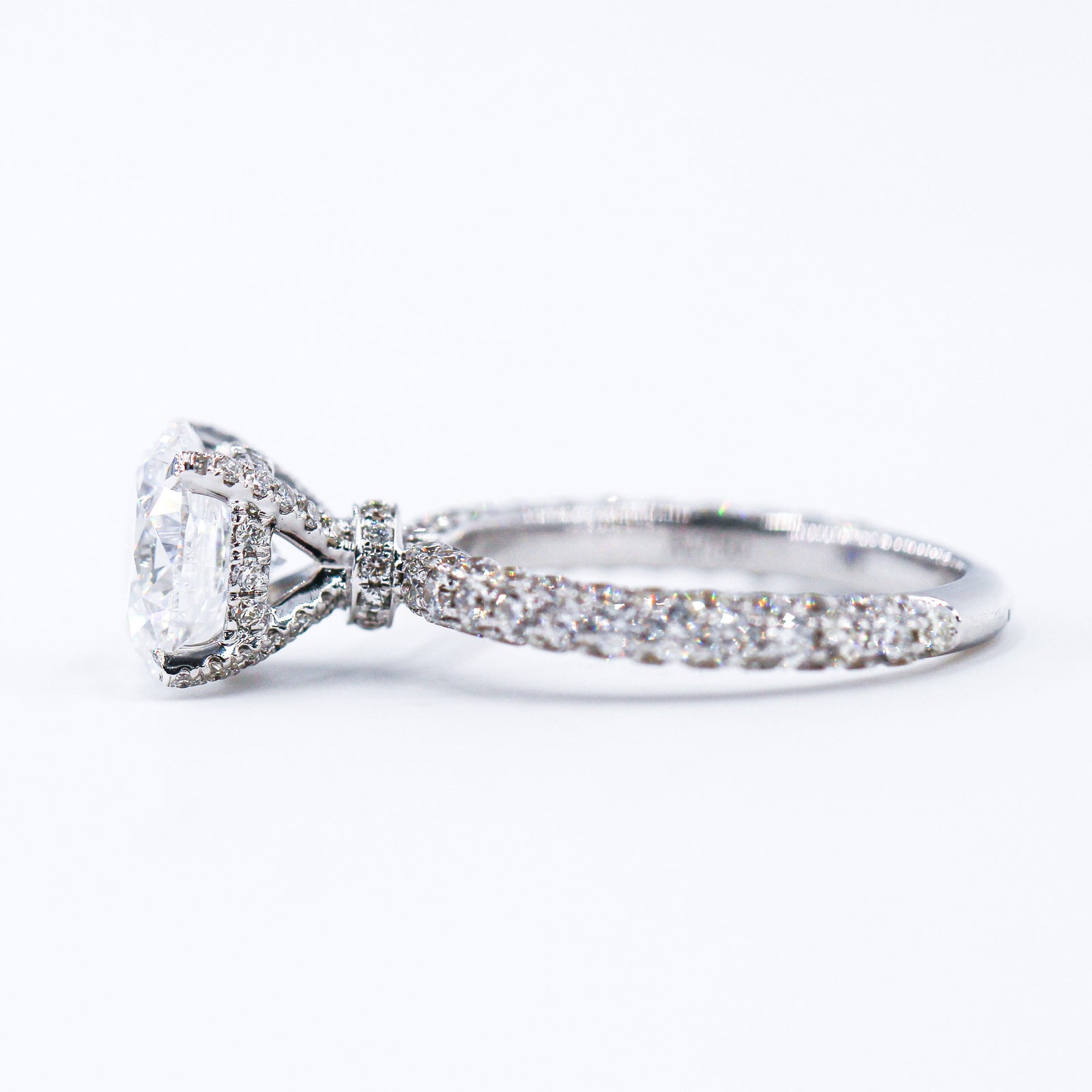 round brilliant cut diamond engagement rings melbourne best value