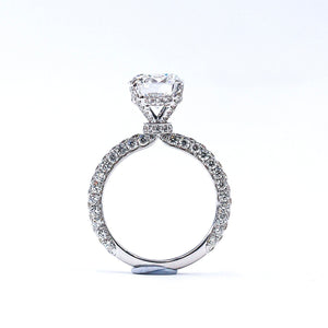 round brilliant cut diamond engagement rings melbourne best value