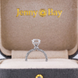 round brilliant cut diamond engagement rings melbourne best value