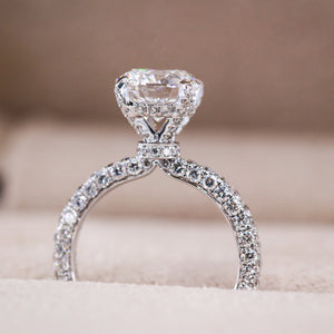 round brilliant cut diamond engagement rings melbourne best value