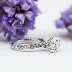 round brilliant cut diamond engagement rings melbourne best value