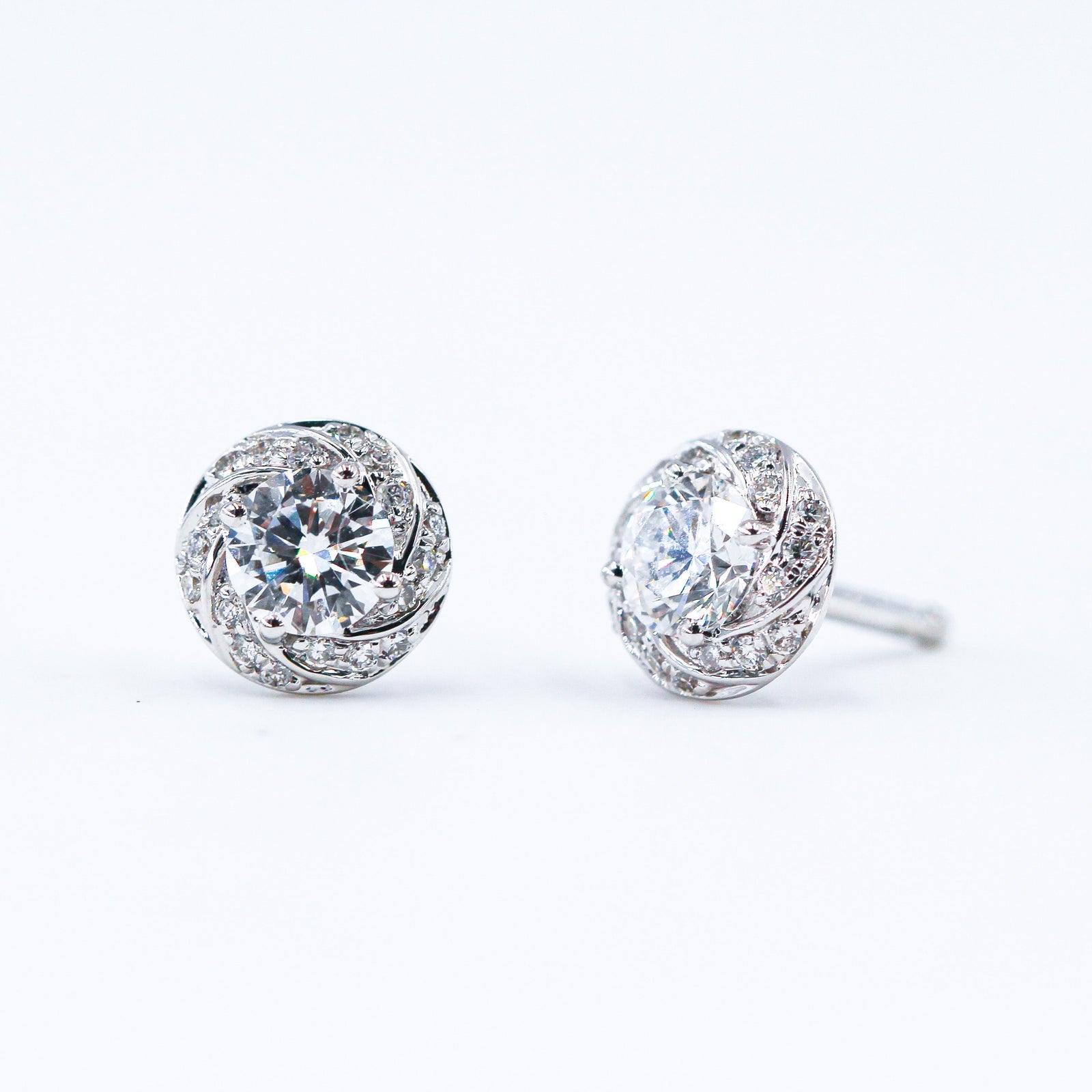 round brilliant cut diamond earrings melbourne exclusive deals