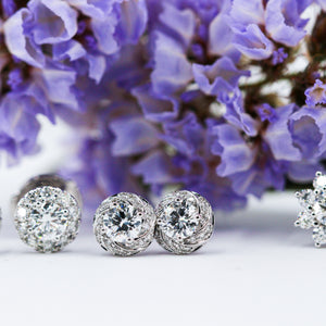 round brilliant cut diamond earrings melbourne exclusive deals