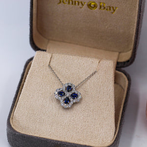 paer shape sapphire diamond pendants brisbane australia special design