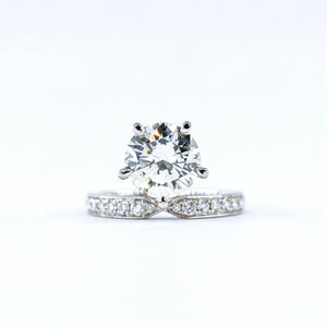 round brilliant cut diamond engagement rings perth australia high-quality jewelry