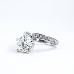 round brilliant cut diamond engagement rings perth australia high-quality jewelry