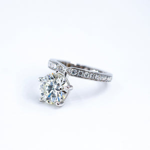 round brilliant cut diamond engagement rings perth australia high-quality jewelry