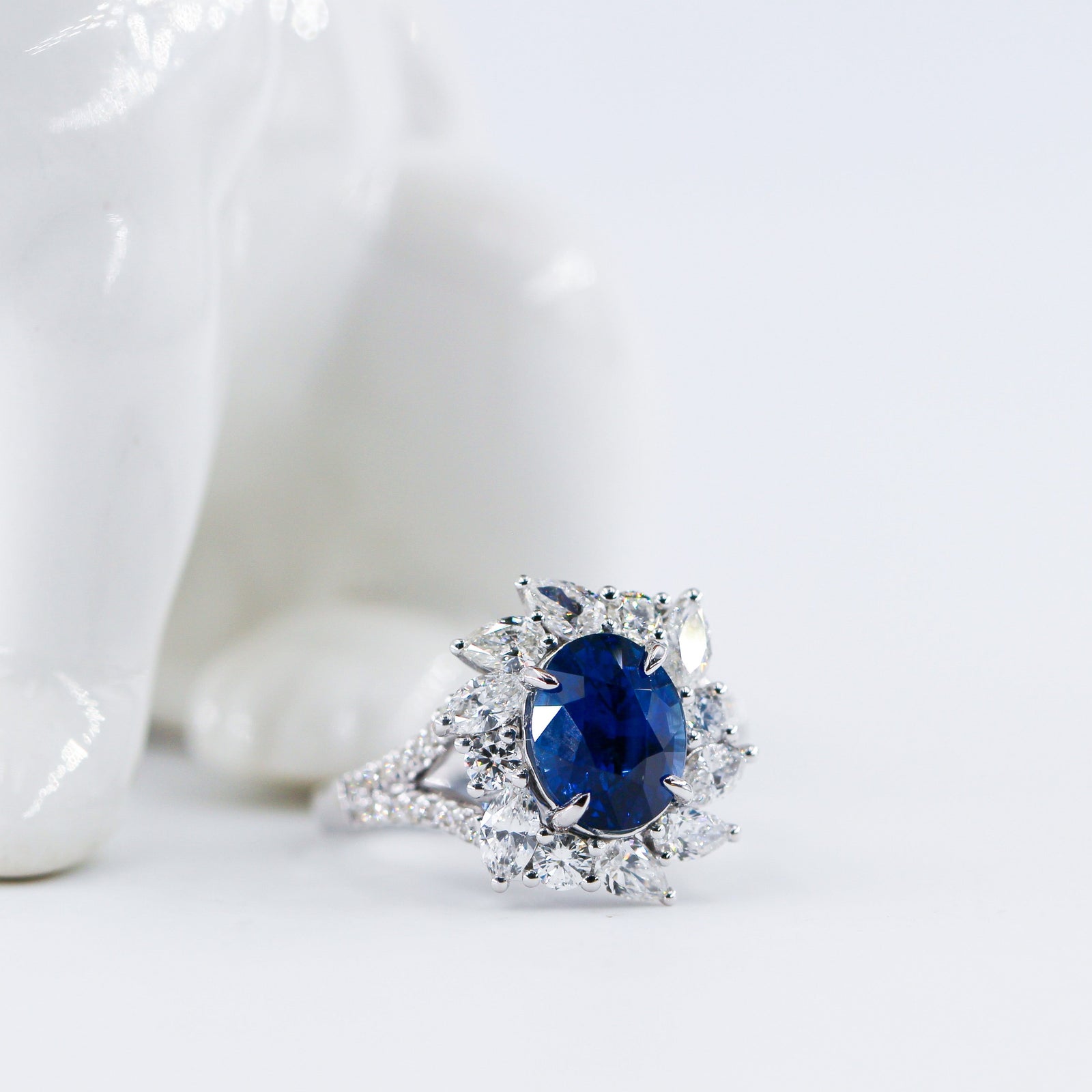 oval cut sapphire engagement rings sydney best price