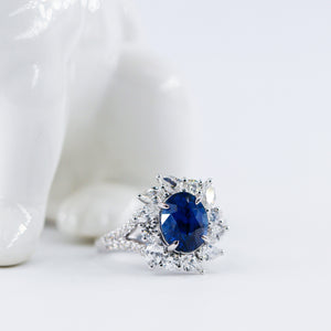 oval cut sapphire engagement rings sydney best price