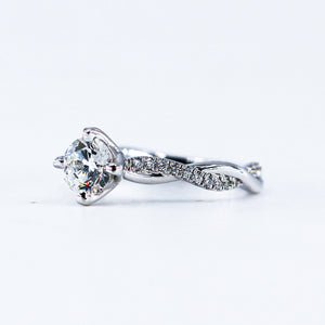 round brilliant cut diamond engagement rings perth australia best price