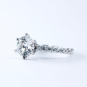 round brilliant cut diamond engagement rings perth australia best price