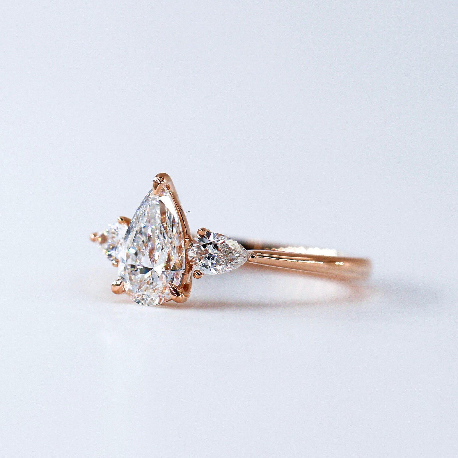 pear shape diamond engagement rings sydney australia best value