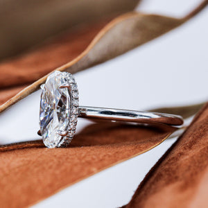 oval cut diamond solitair rings perth australia custom design