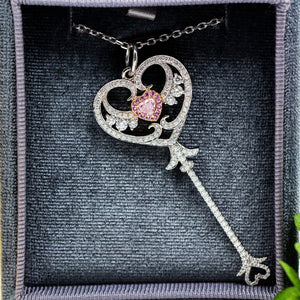 Heart Shaped Argyle Pink Diamond Pendants Melbourne best value