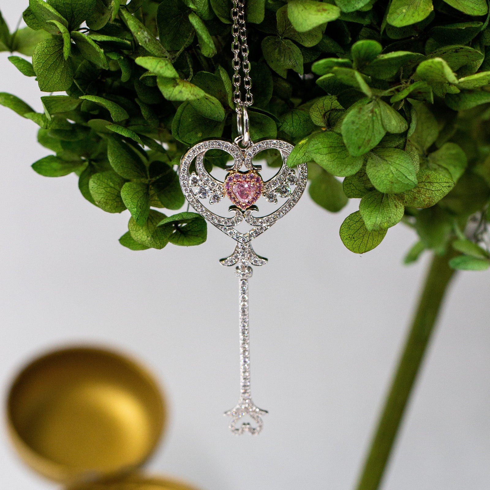 Heart Shaped Argyle Pink Diamond Pendants Melbourne best value
