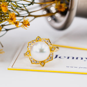 South Sea Pearl rings Brisbane High-quality