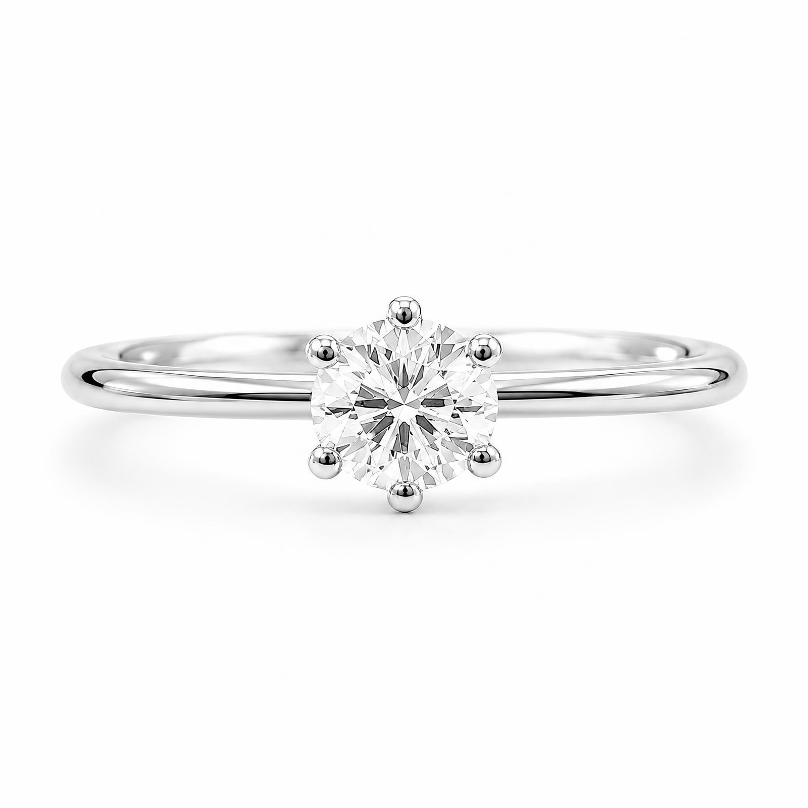 round brilliant cut diamond solitaire engagement rings sydney best price