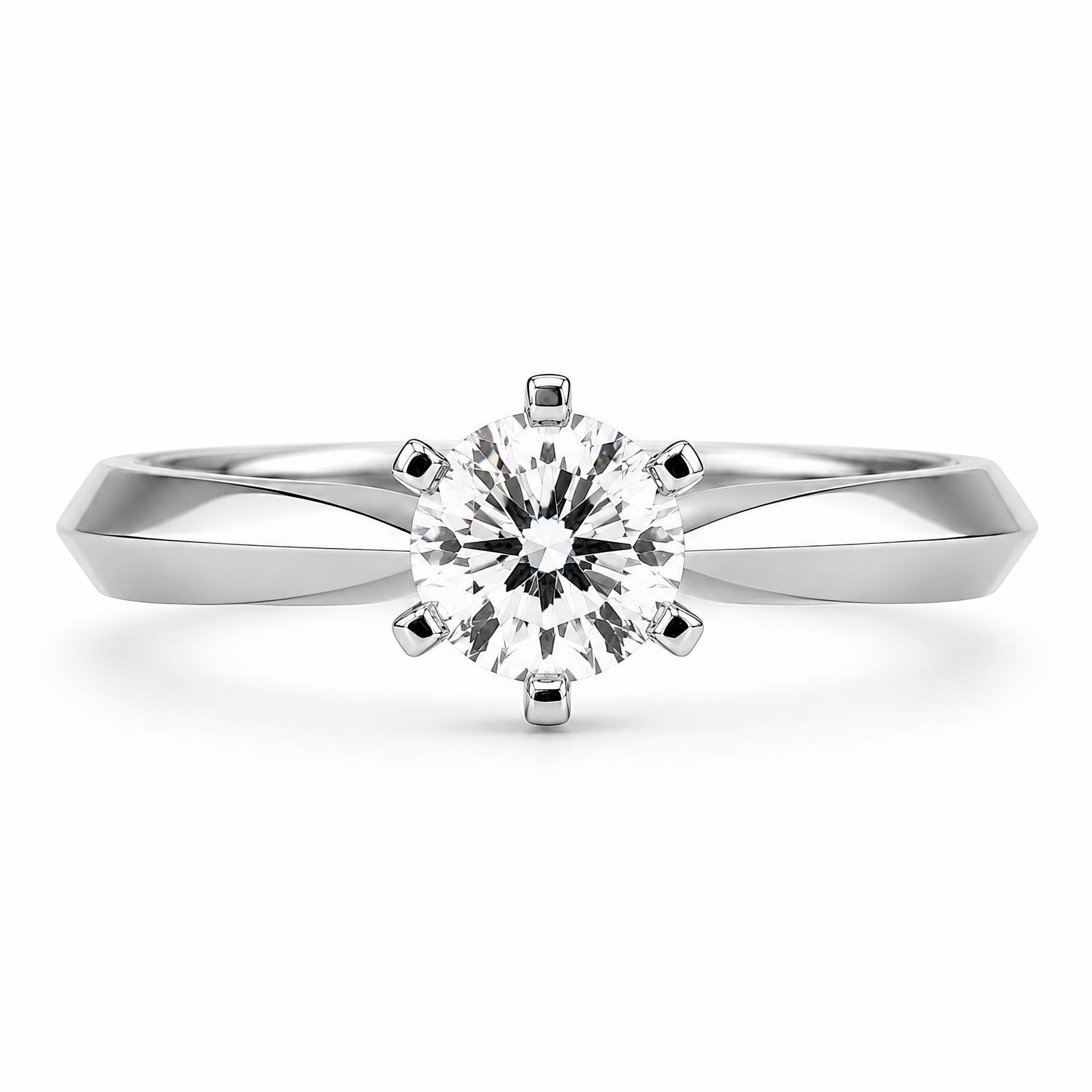 round brilliant cut diamond solitaire engagement rings perth custom design