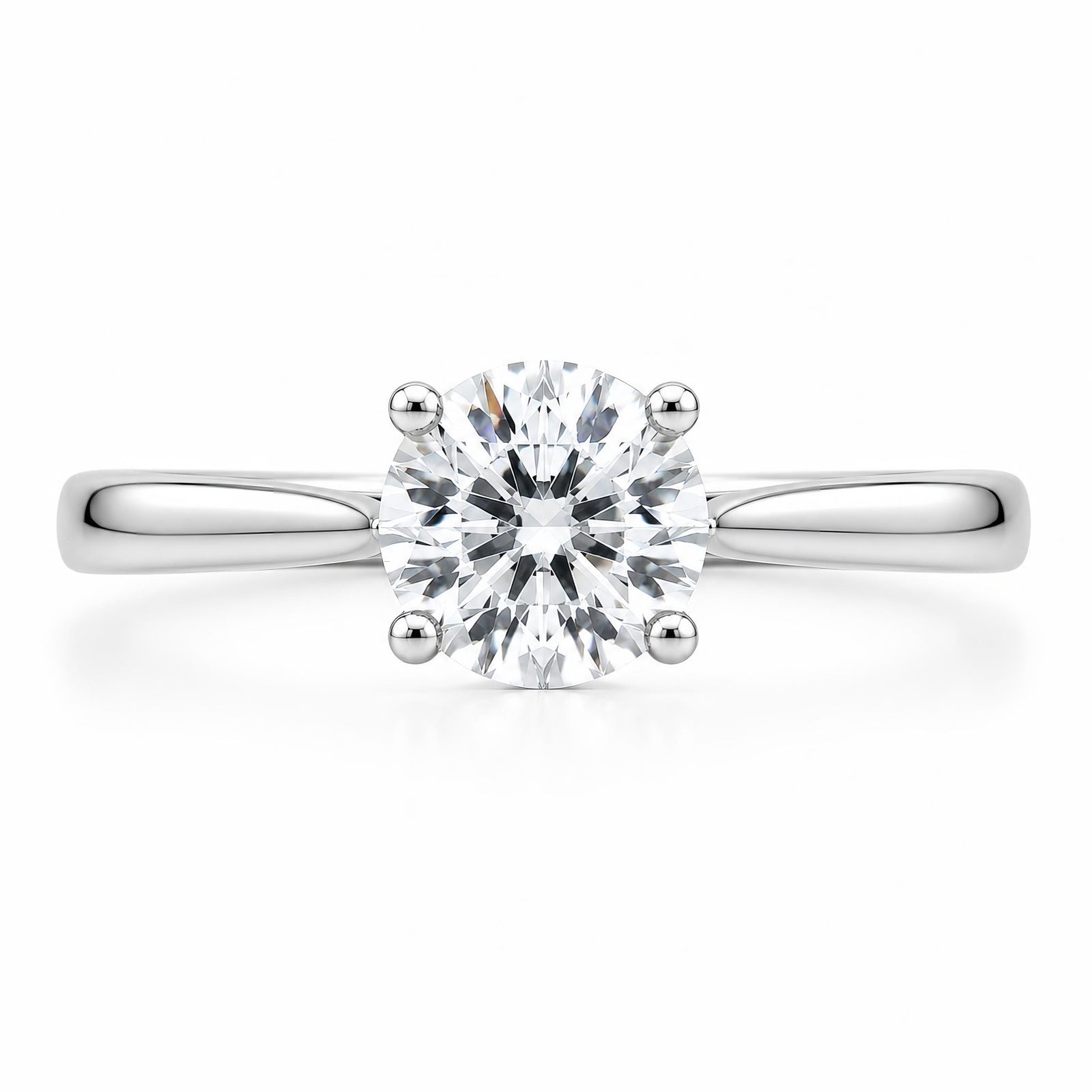 round brilliant cut diamond solitaire rings perth australia custom design