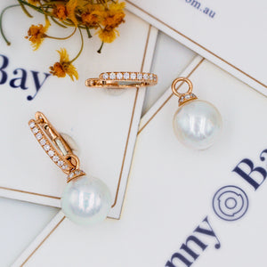 south sea pearl earrings perth australia custom design