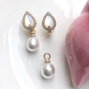 South sea pearl earrings australia available now