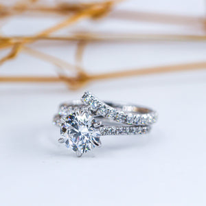 round brilliant cut diamond engagement rings sydney custom jewelry