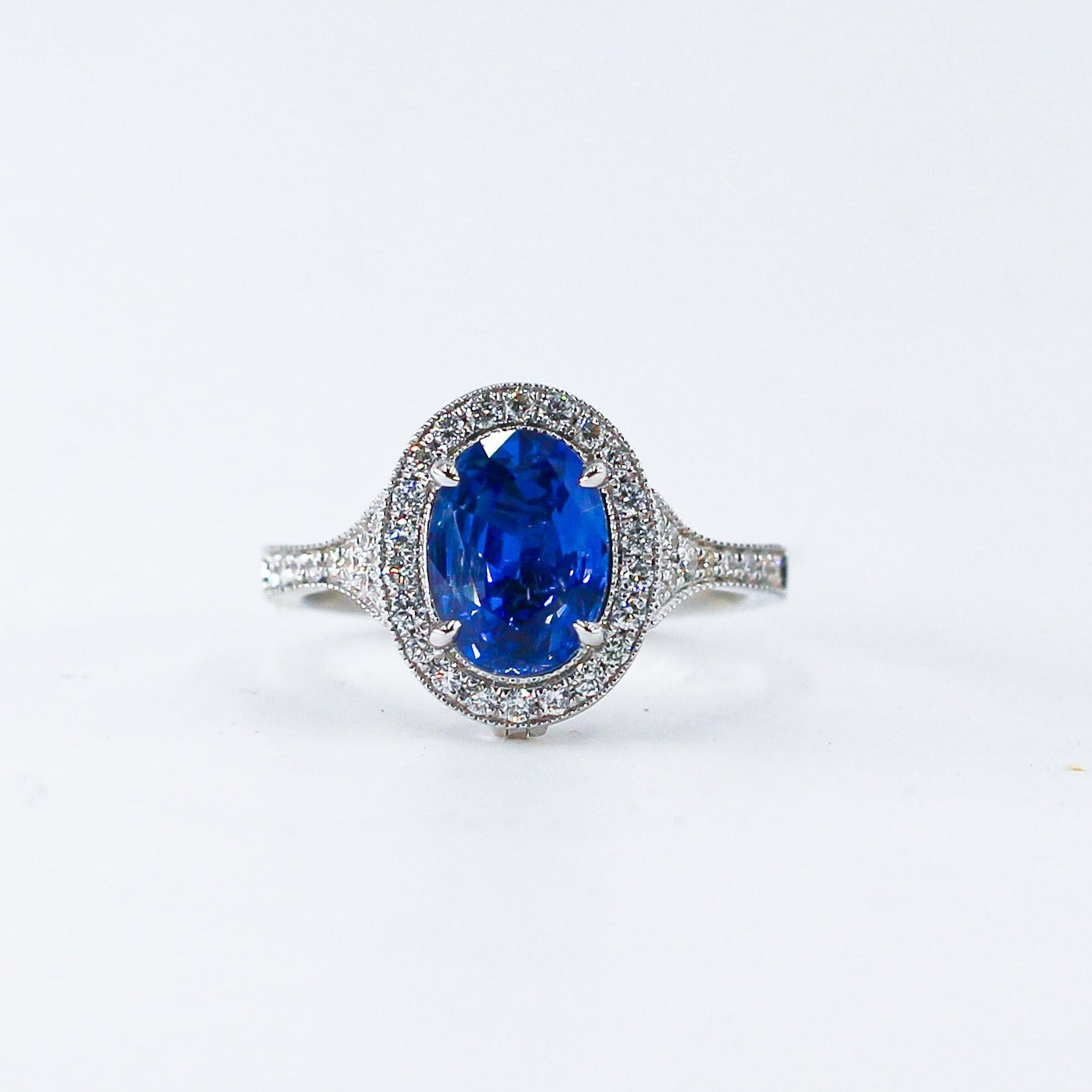 oval cut sapphire engagement rings perth custom jewelery