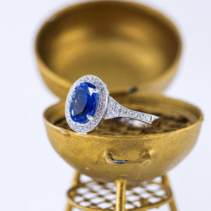 oval cut sapphire engagement rings perth custom jewelery