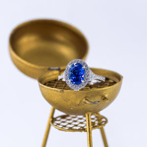 oval cut sapphire engagement rings perth custom jewelery