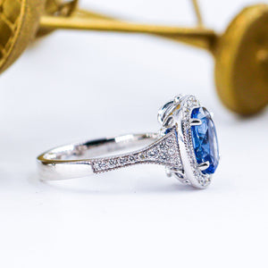 oval cut sapphire engagement rings perth custom jewelery