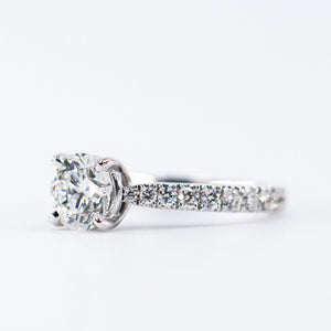 round brilliant cut diamond engagement rings melbourne australia diamond ring for sale