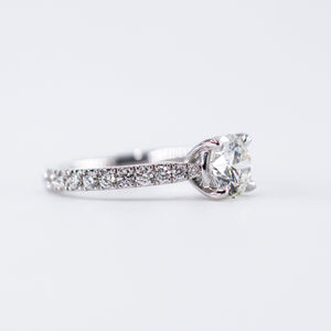 round brilliant cut diamond engagement rings melbourne australia diamond ring for sale