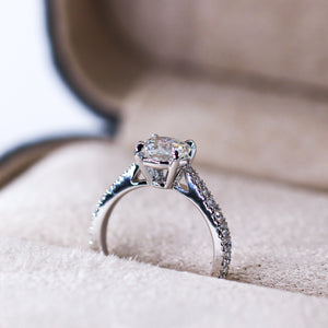 round brilliant cut diamond engagement rings melbourne australia diamond ring for sale