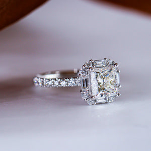 princess cut diamond engagement rings brisbane australia unique design