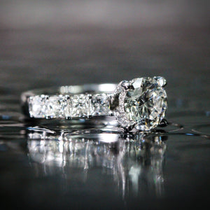 round brilliant cut diamond engagement rings brisbane australia best price