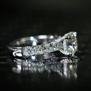 round brilliant cut diamond engagement rings brisbane australia best price