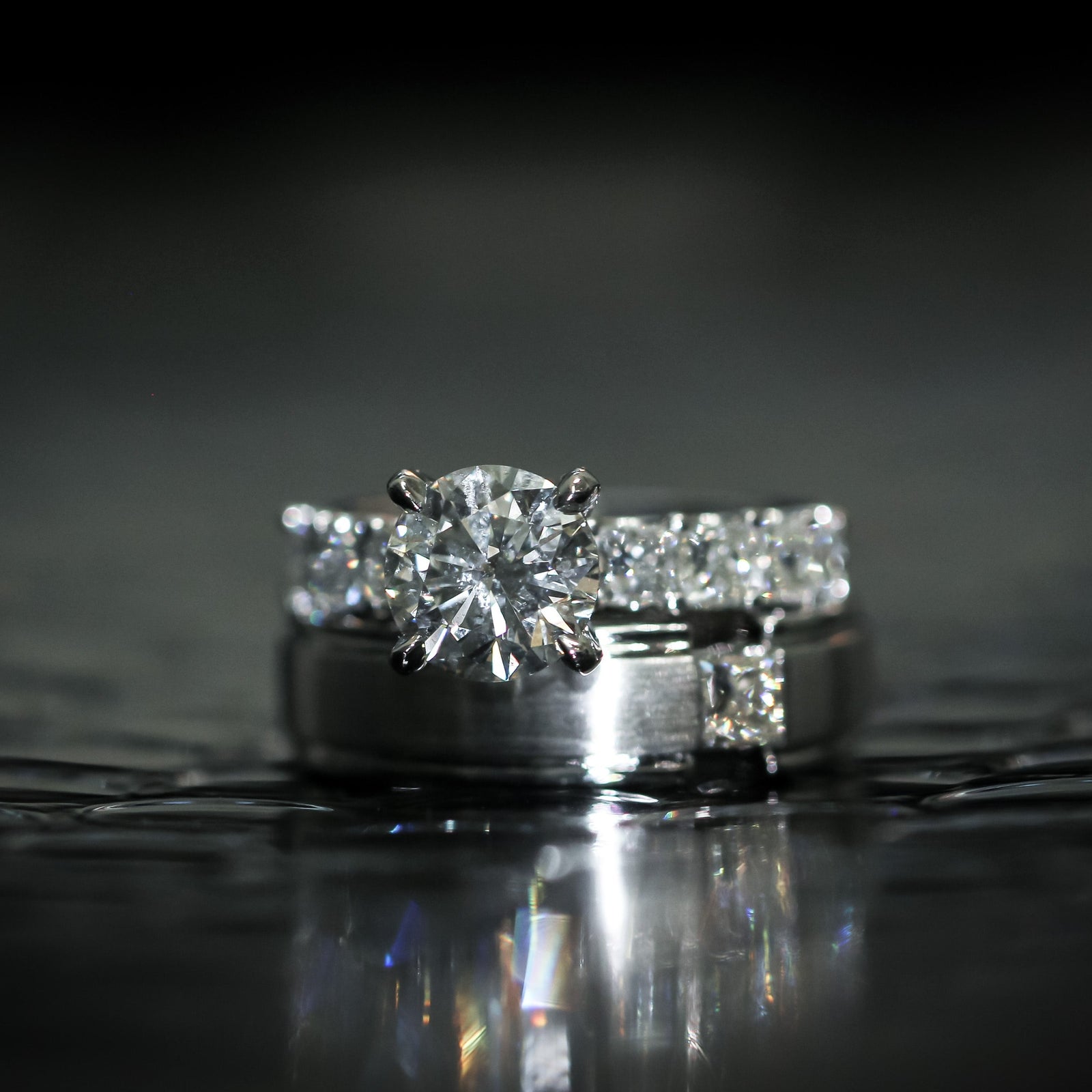 round brilliant cut diamond engagement rings brisbane australia best price
