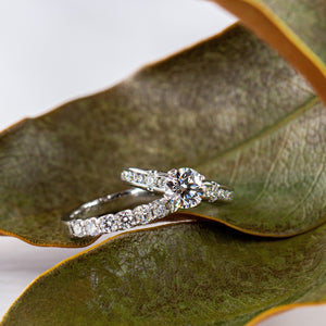 round brilliant cut diamond engagement rings melbourne best value wedding bands
