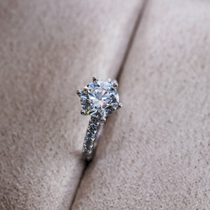 round brilliant cut diamond engagement rings perth australia unique design