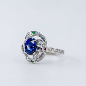 oval cut sapphire engagement rings brisbane affordable gemstone 